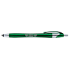 PE331-JAVALINA® METALLIC STYLUS-Green with Black Ink
